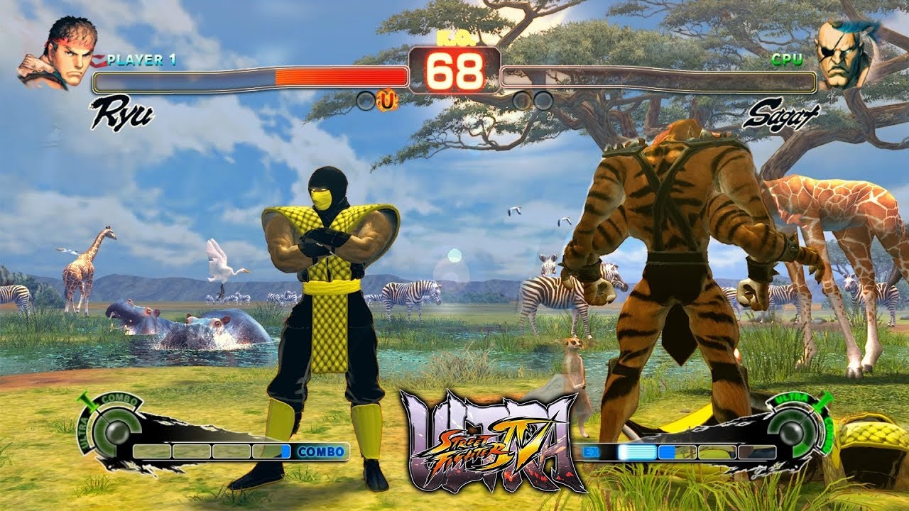 Ultra Street Fighter IV Ryu vs Sagat PC Mod