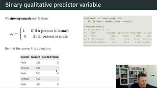 Qualitative Predictors