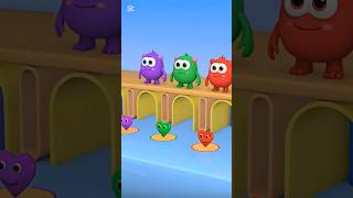 monstre jump at the hearts #3d #creativeblender #3dcompositing #satisfying #animation #3danimation