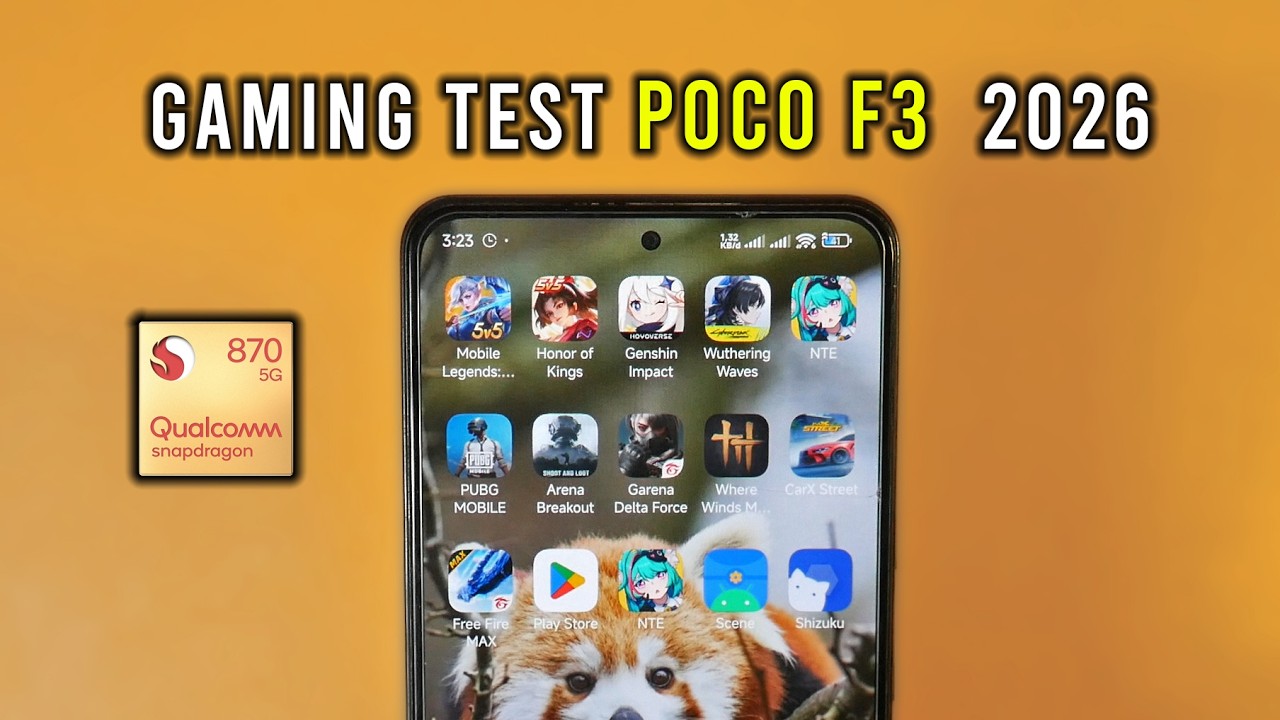 POCO F3 Gaming Test 2026 ? Game Android Berat Apakah Masih Worth it Tahun ini ?