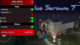 Mod Menu Ice Scream 7 By Lary Hacker