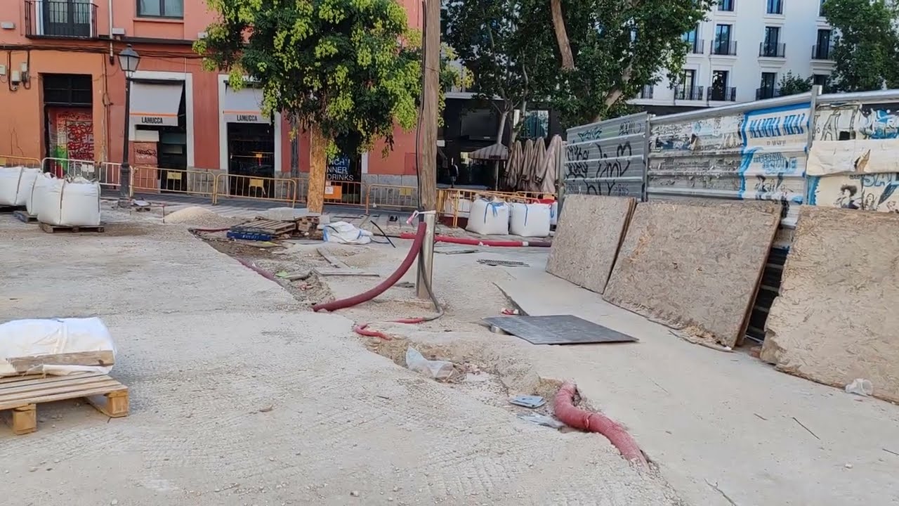Madrid Obras 🚧 Plaza del Carmen 25-07-2024