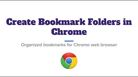 Bookmark Folders in Chrome Bookmark Bar
