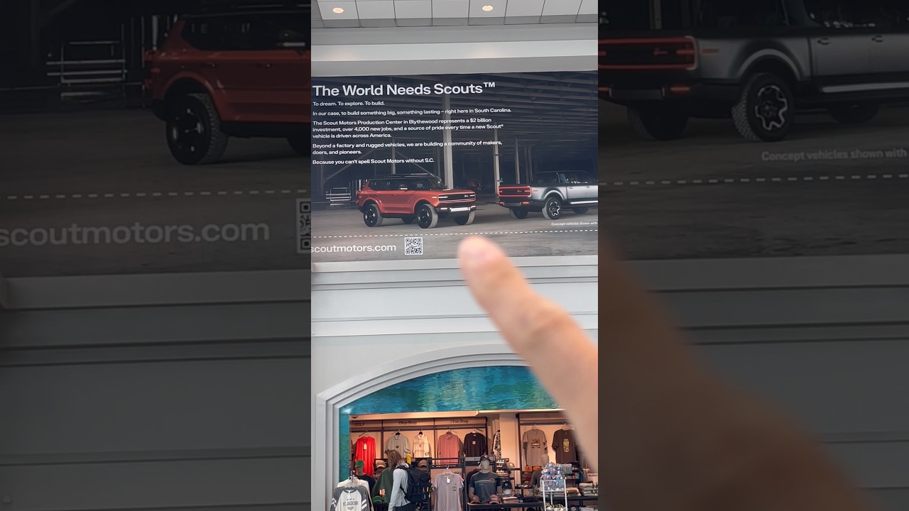 Dad’s next vehicle! #scout #electricvehicle #ev #suv #traveler #terra #truck #electric #car #jeep