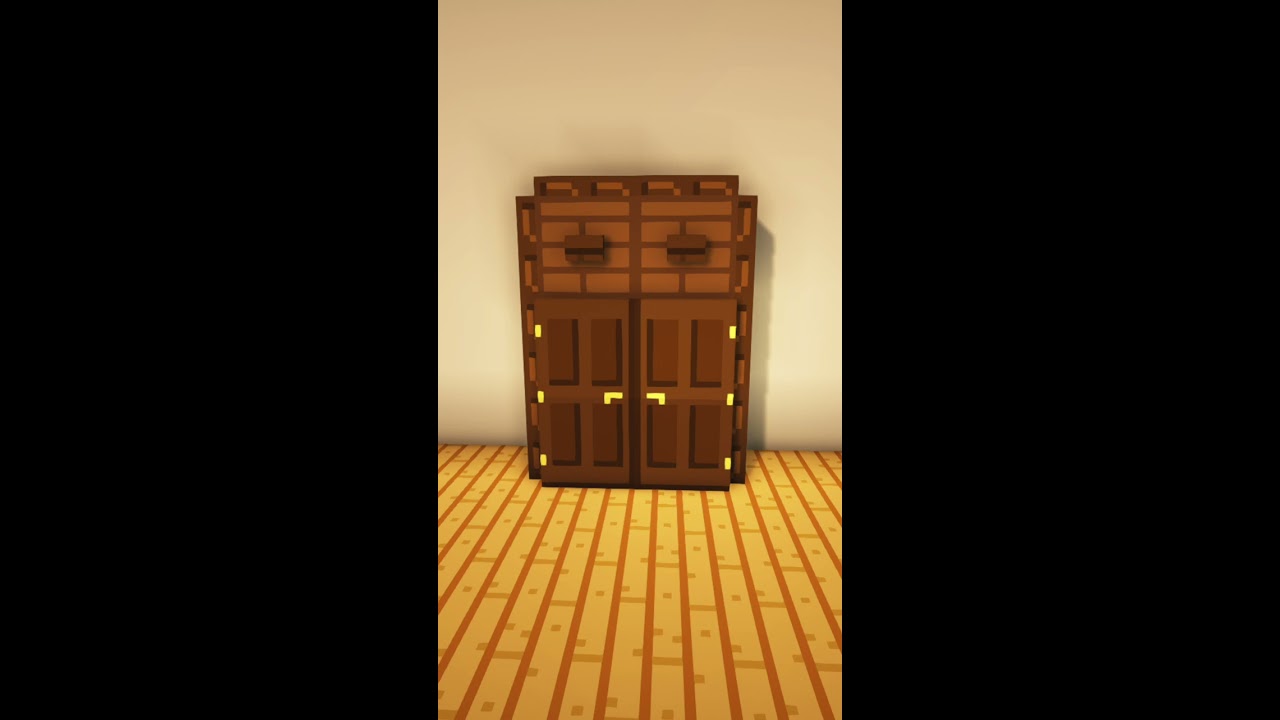 Minecraft Closet Build Ideas