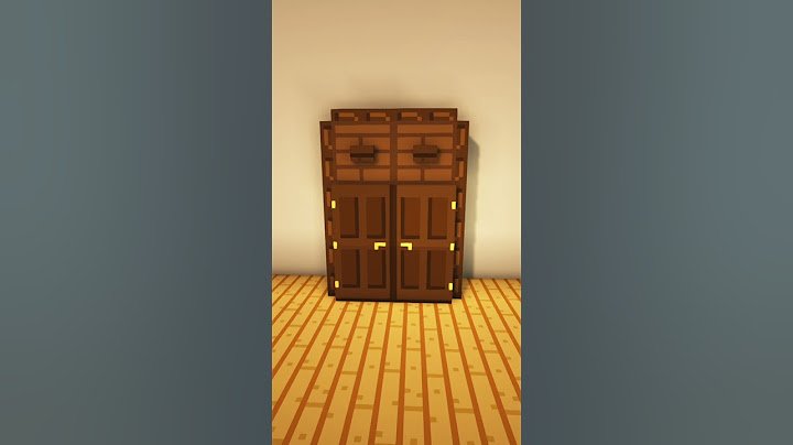 Minecraft Closet Build Ideas
