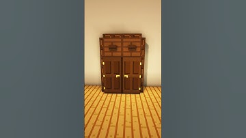 Minecraft Closet Build Ideas