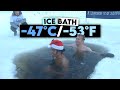 ICE BATH at -47°C, -53°F in the COLDEST CITY on Earth: YAKUTSK