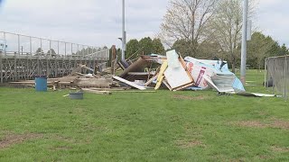 Soccer game attendees take shelter during severe storms in southeast Iowa