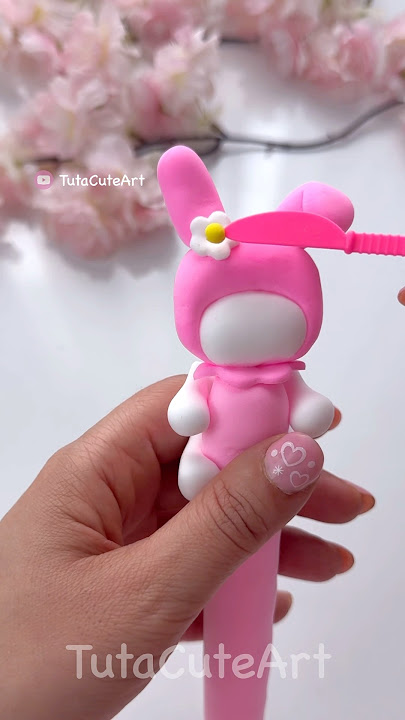 DIY MyMelody Cute pen 💕