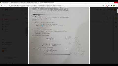 Chapter 2 (Wave Properties of Particles) Part 1