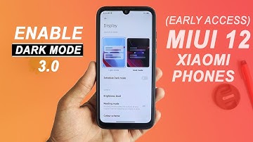ENABLE DARK MODE 3.0 ON ANY XIAOMI PHONE | MIUI 12 EARLY ACCESS FEATURES