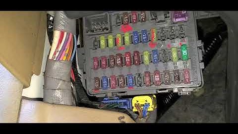 2006 Honda Civic Power Window Fuses