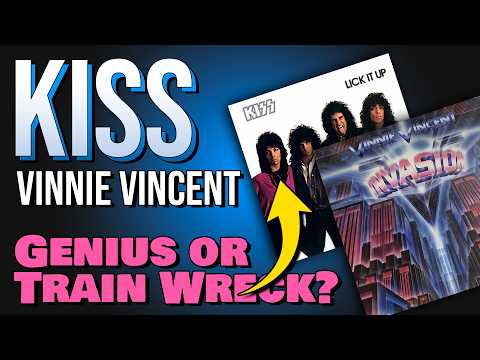 KISS & Vinnie Vincent - Genius Train Wreck?