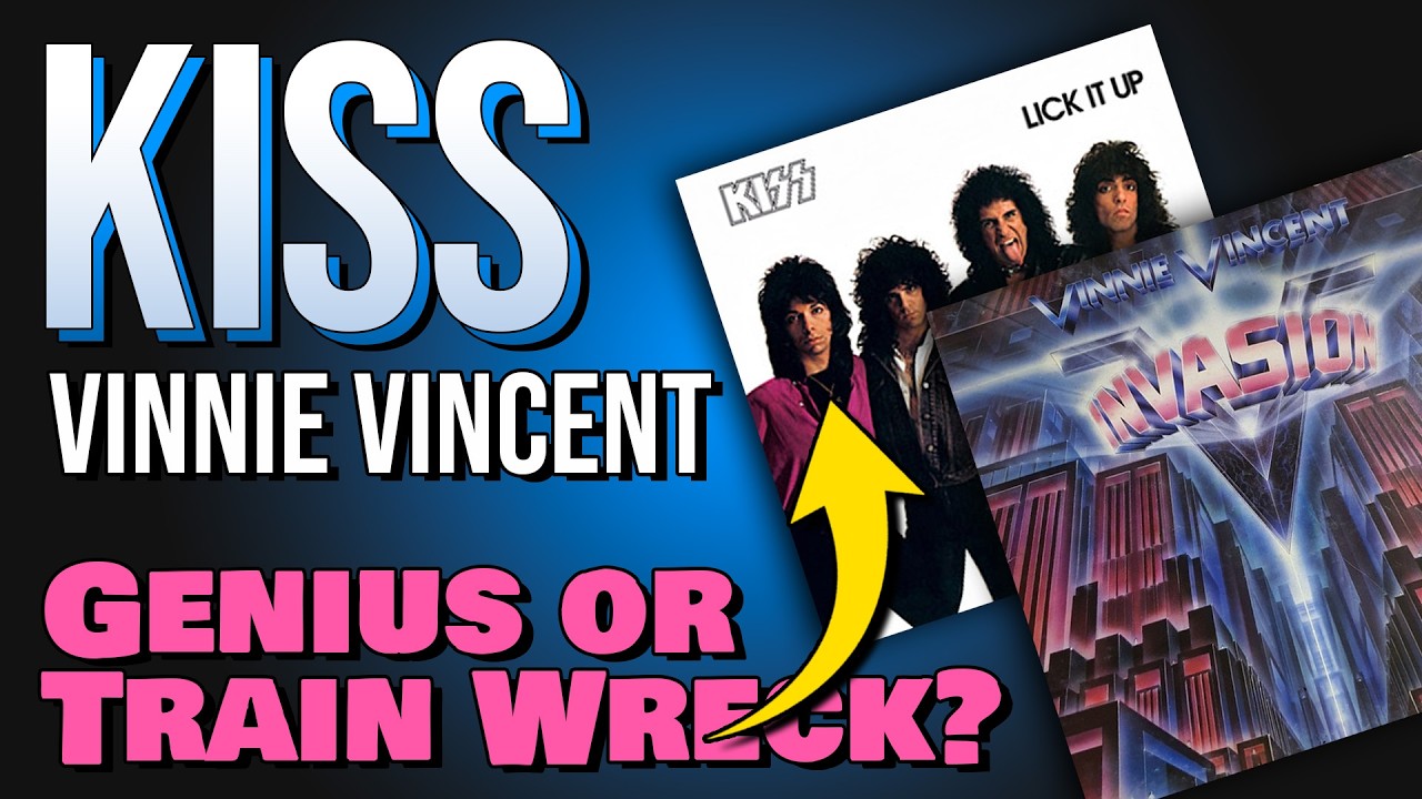 KISS & Vinnie Vincent - Genius Train Wreck?