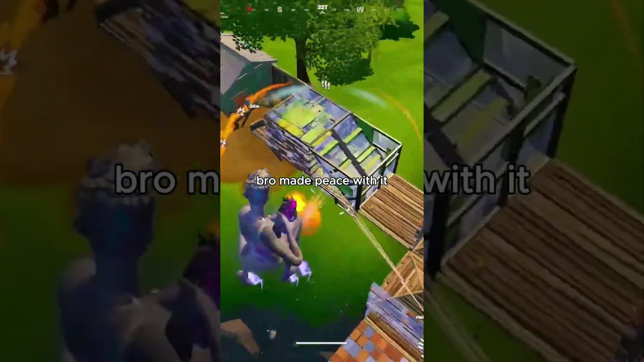 bro made peace with it #fortnite #fortnitememes #fortniteclips
