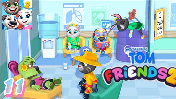 MY TALKING TOM FRIENDS 2 – Gameplay Walkthrough Part 11  (iOS & Android)