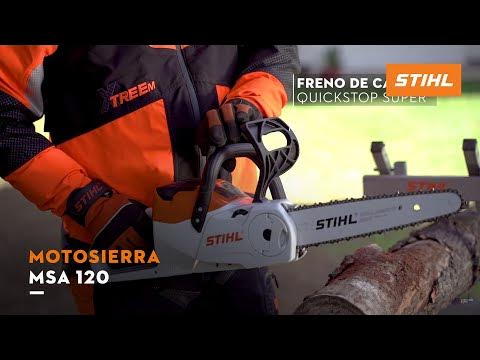 Motosierra a batería STIHL MSA 120 C