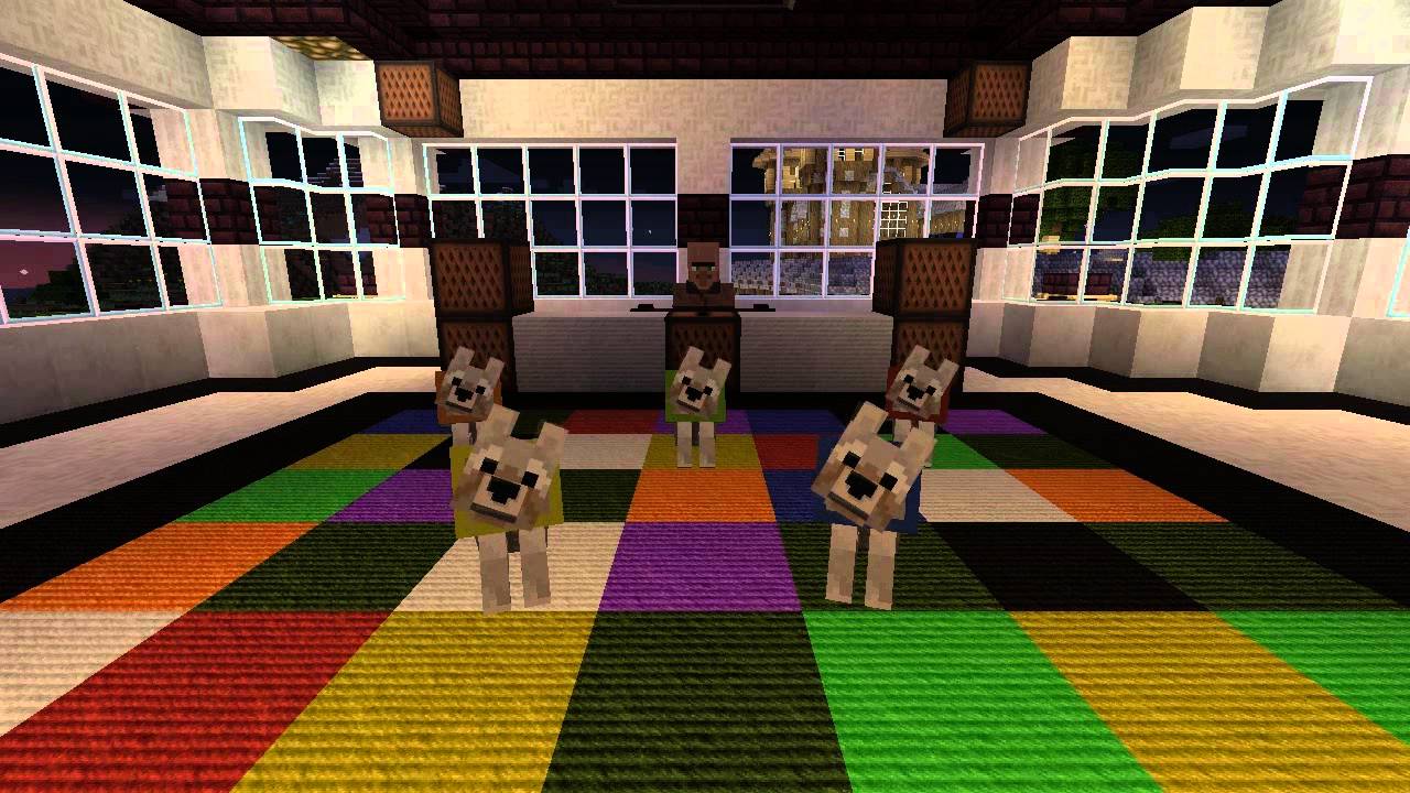 Carverpatkányok (Haddaway What is Love Minecraft Dog Dance) YouTube