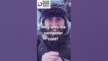 Dad Joke 💻 of the Day: Why Was The Computer Cold?!!!