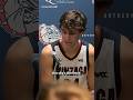 Gonzaga players on the depth of this year's team