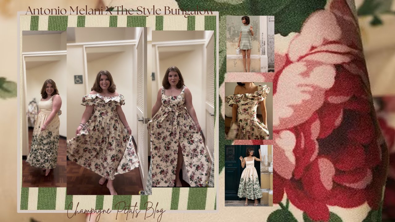 Dillards: Antonio Melani X The Style Bungalow | MID SIZE GAL | FLORAL