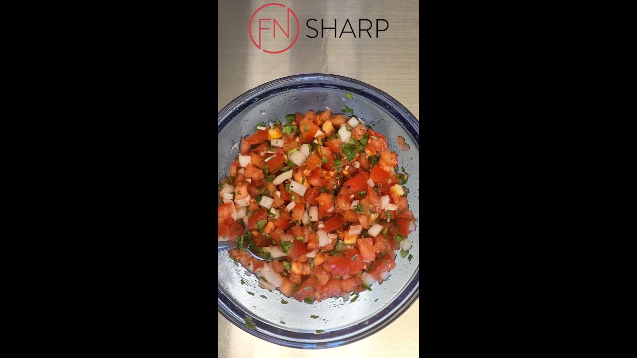 How to Make Pico de Gallo | F.N. Sharp Recipe Videos