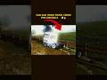 Can old Moon 🚛truck cross This obstacle ❓😨🔥 #trending #trucksimulator #gaming #toe3