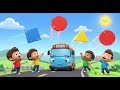 Shape Bus Adventure – Circle, Square, Triangle Ride | Fun Learning Song Kids | Silly Shapes Rhyme