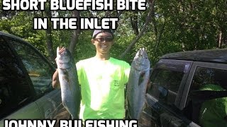 Quick Bluefish Bite in the Inlet, NJ 5/27/15
