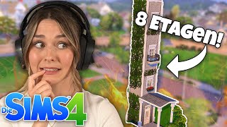 Ich baue das KLEINSTE Hochhaus in Die Sims 4 - Die Sims 4 Bau Challenge | simfinity