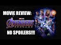 Avengers: Endgame Review (No Spoilers!!!)