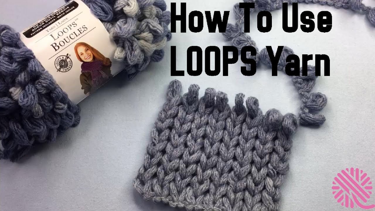 How to Finger Knit Bolero Shrug with Loops Yarn - YouTube