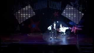 esalaah performs Michael Jacksons Billie Jean on the Carnival Magic