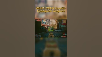 Finally unlocked the Seraph pistol… underwhelming.  What’s your favorite gun in Cyberpunk 2077?