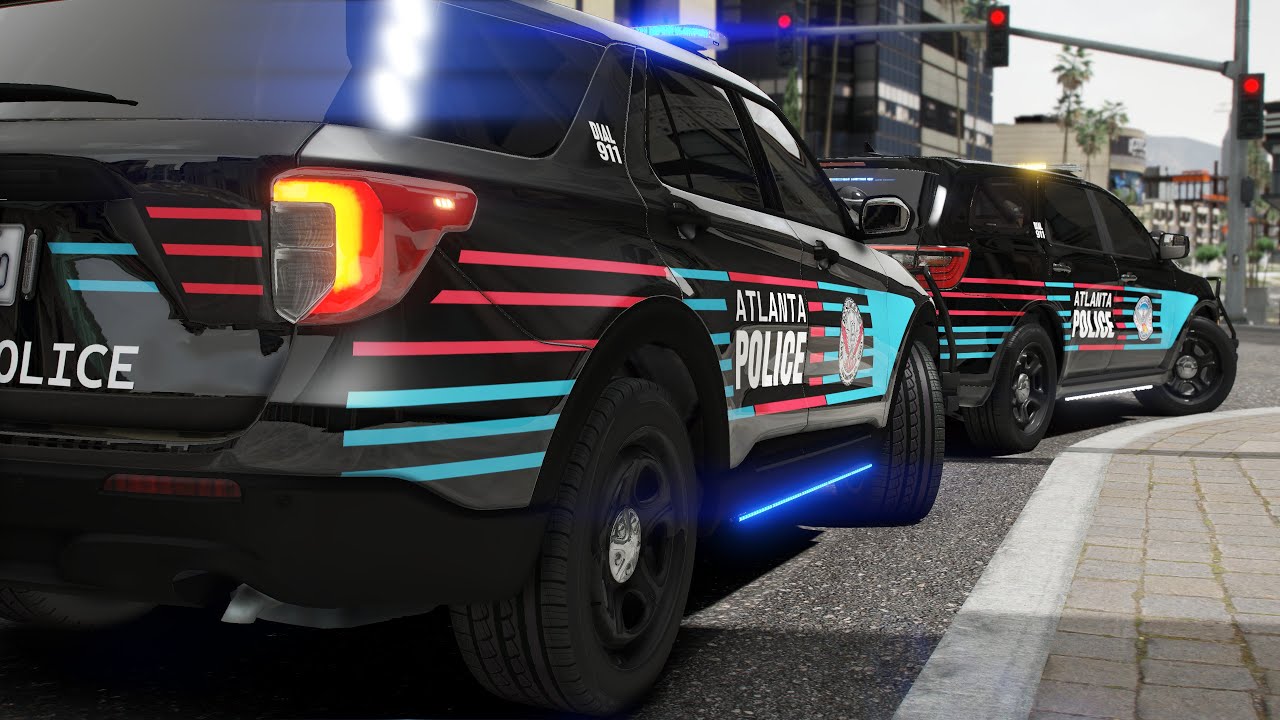 GTA 5 LSPDFR | Felony Stop | Atlanta Police | Ultra Graphics