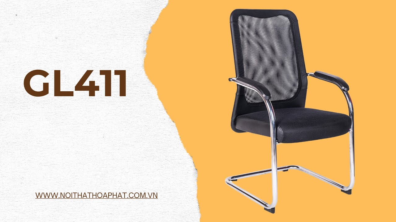 Ghế Họp Tựa Lưới GL411 | Sự Kết Hợp Hoàn Hảo Giữa Tiện Nghi và Phong ...