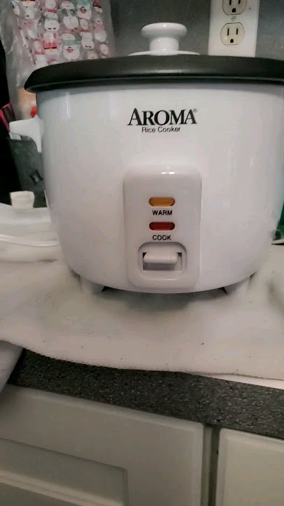 Aroma rice cooker review. #shorts