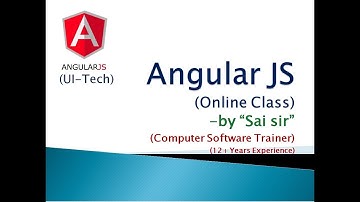 3. AngularJS Definition & Real-time applications of AngularJS