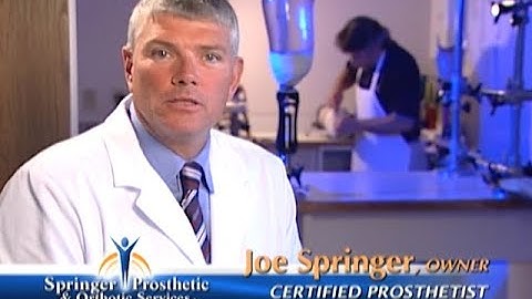 One Step at a Time (Life After Amputation) | Springer Prosthetic & Orthotic Services