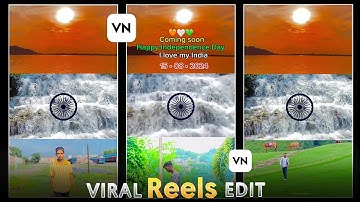 15 August Video Editing 2024 || 15 August Video Editing In Vn App || Independence Day Video Editing