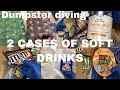 DUMPSTER DIVING / WE FOUND 2 CASES OF SOFT DRINKS, CHOCOLATE, LUNCHEON MEAT & MORE