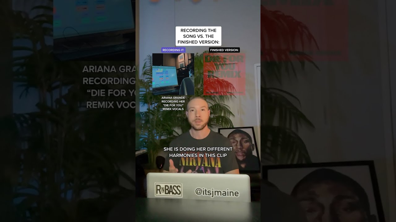 Studio Version Vs Finished Song The Weeknd Die For You Ariana Grande Remix Shorts Arianagrande