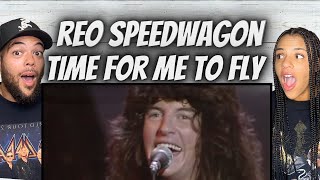 LOVE IT!| FIRST TIME HEARING REO Speedwagon - Time For Me To Fly REACTION