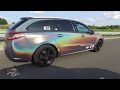 Peugeot 508 oklejony folią Gloss Flip Psychedelic 3M przez Ubieramy Samochody.pl