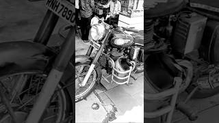 Vintage CI Bullet standard 350 Pure Iron #ytshorts #bullet #viral