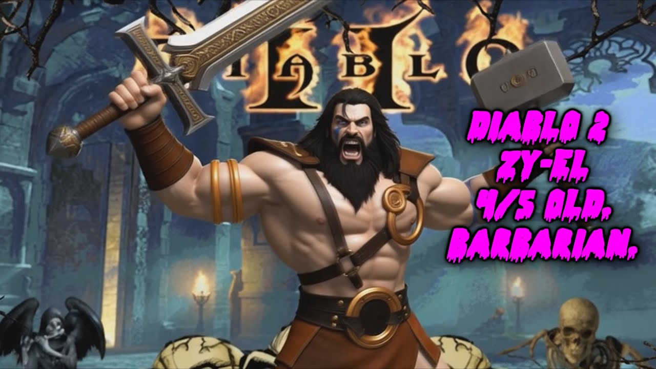 Diablo 2 Zyel 4.5 #10 Варвар Прохождение😉👌