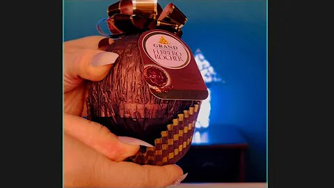 #asmr  🔊UNWRAPPING Grand Ferrero Rocher #satisfying #trending #viral #fyp #like