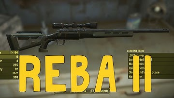 Fallout 4: Unique/Rare Weapon: REBA ll (50 Cal Sniper Location)