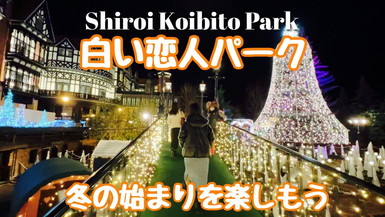 【白い恋人パークin札幌】お菓子の国が贈るスイートイルミネーション【2024】